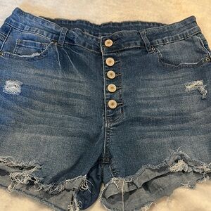 Denim shorts 2XL